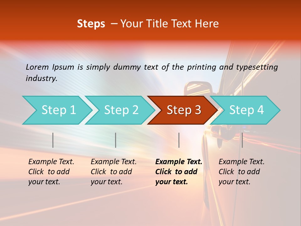 Night Aggressive Eye PowerPoint Template