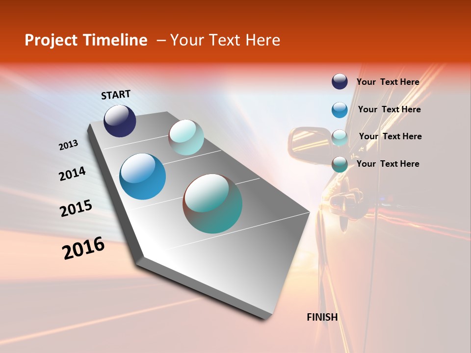 Night Aggressive Eye PowerPoint Template