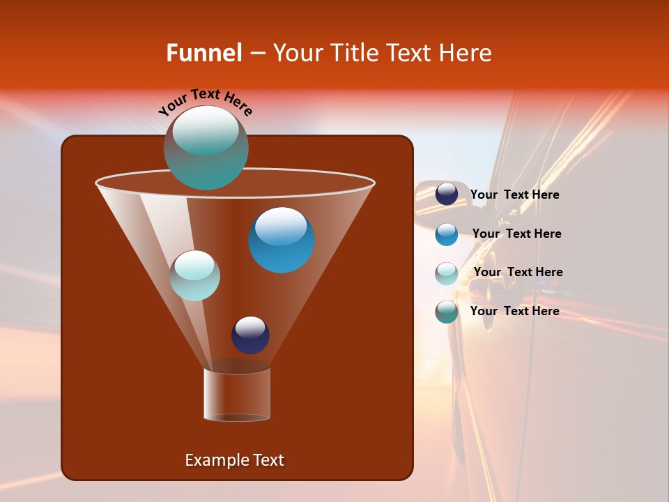 Night Aggressive Eye PowerPoint Template