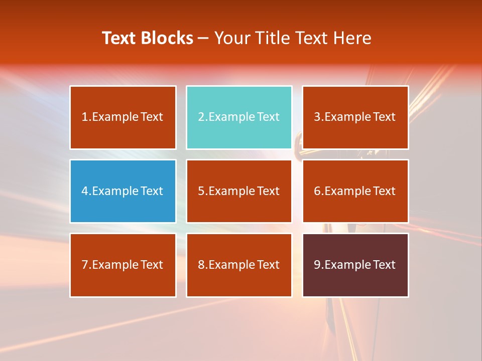 Night Aggressive Eye PowerPoint Template
