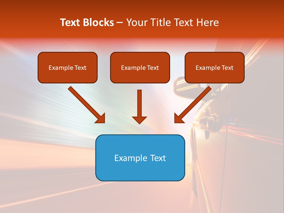 Night Aggressive Eye PowerPoint Template