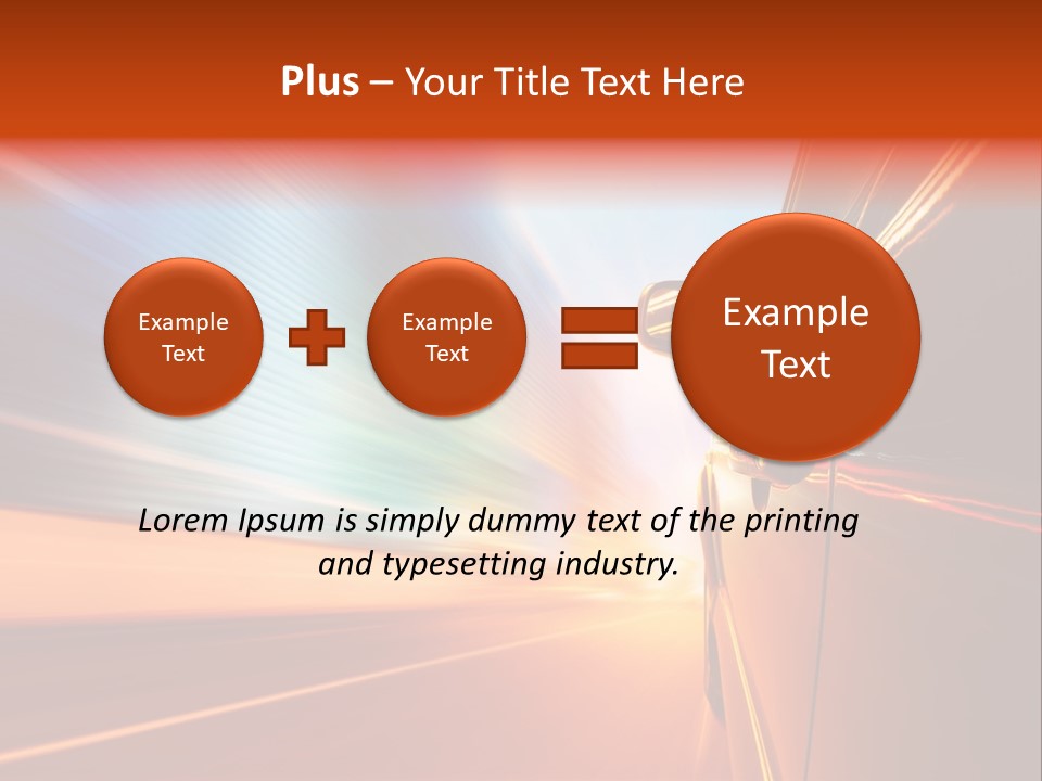 Night Aggressive Eye PowerPoint Template