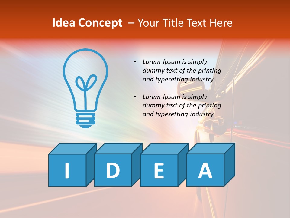 Night Aggressive Eye PowerPoint Template