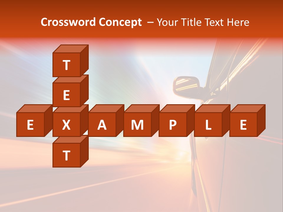 Night Aggressive Eye PowerPoint Template