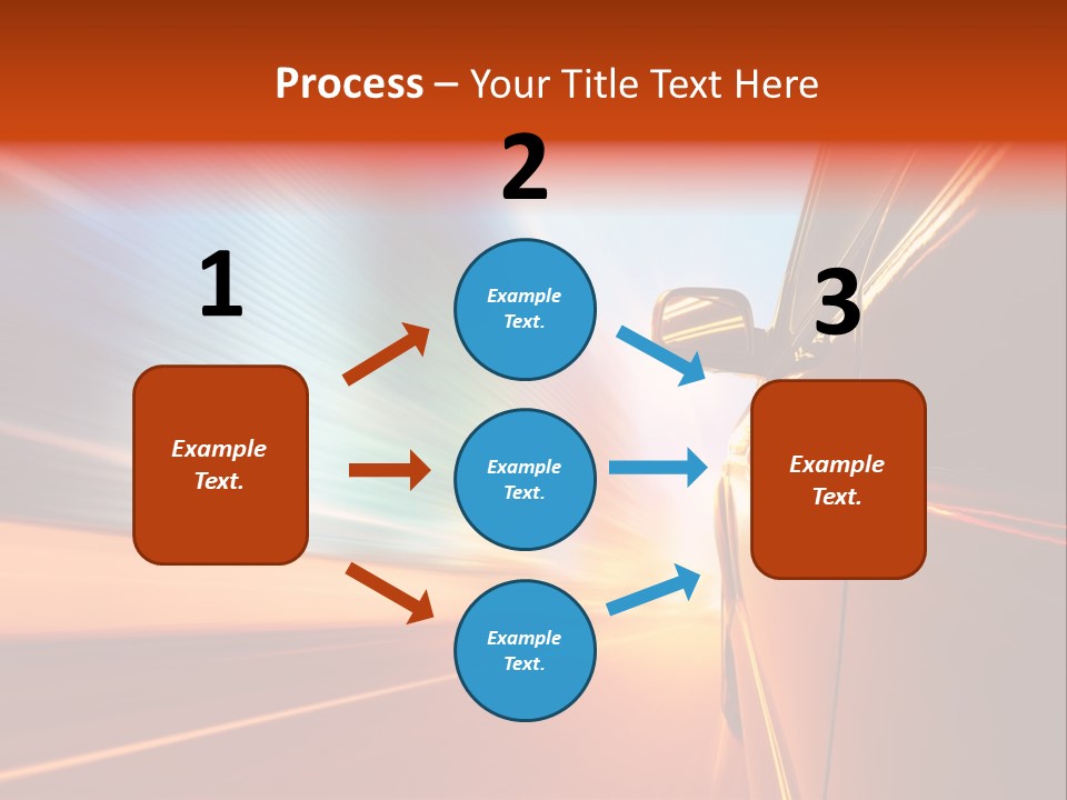 Night Aggressive Eye PowerPoint Template