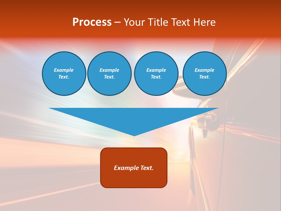 Night Aggressive Eye PowerPoint Template