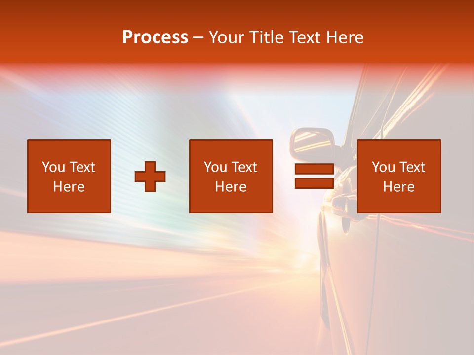 Night Aggressive Eye PowerPoint Template