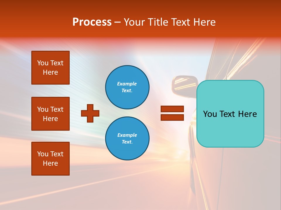 Night Aggressive Eye PowerPoint Template