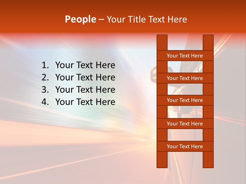 Night Aggressive Eye PowerPoint Template