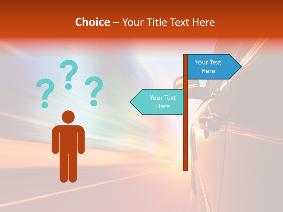 Night Aggressive Eye PowerPoint Template