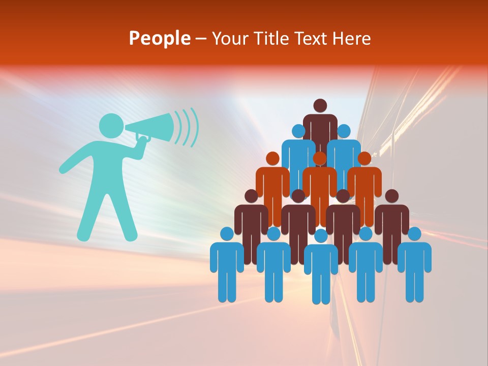 Night Aggressive Eye PowerPoint Template