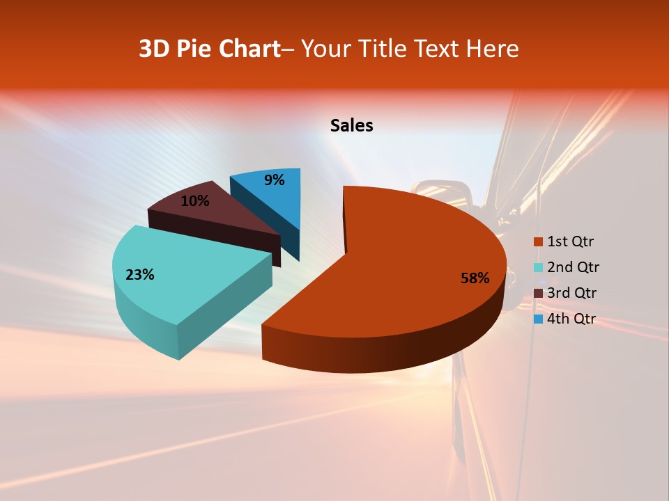 Night Aggressive Eye PowerPoint Template