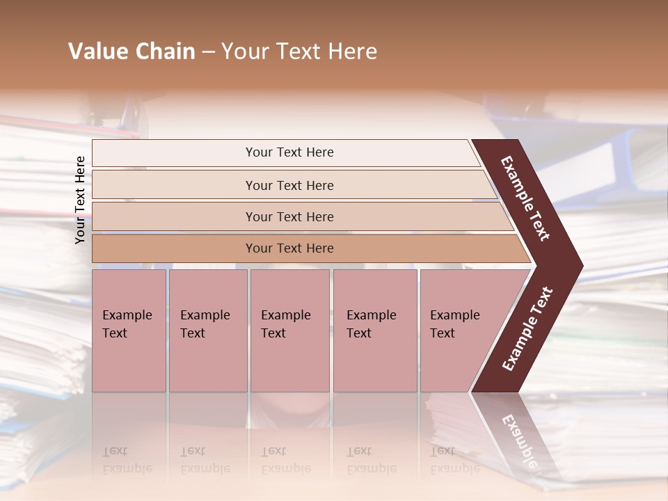 Despair Pressure Businesswoman PowerPoint Template