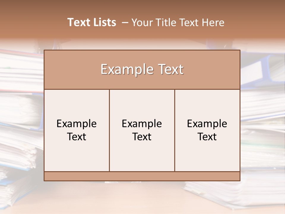 Despair Pressure Businesswoman PowerPoint Template
