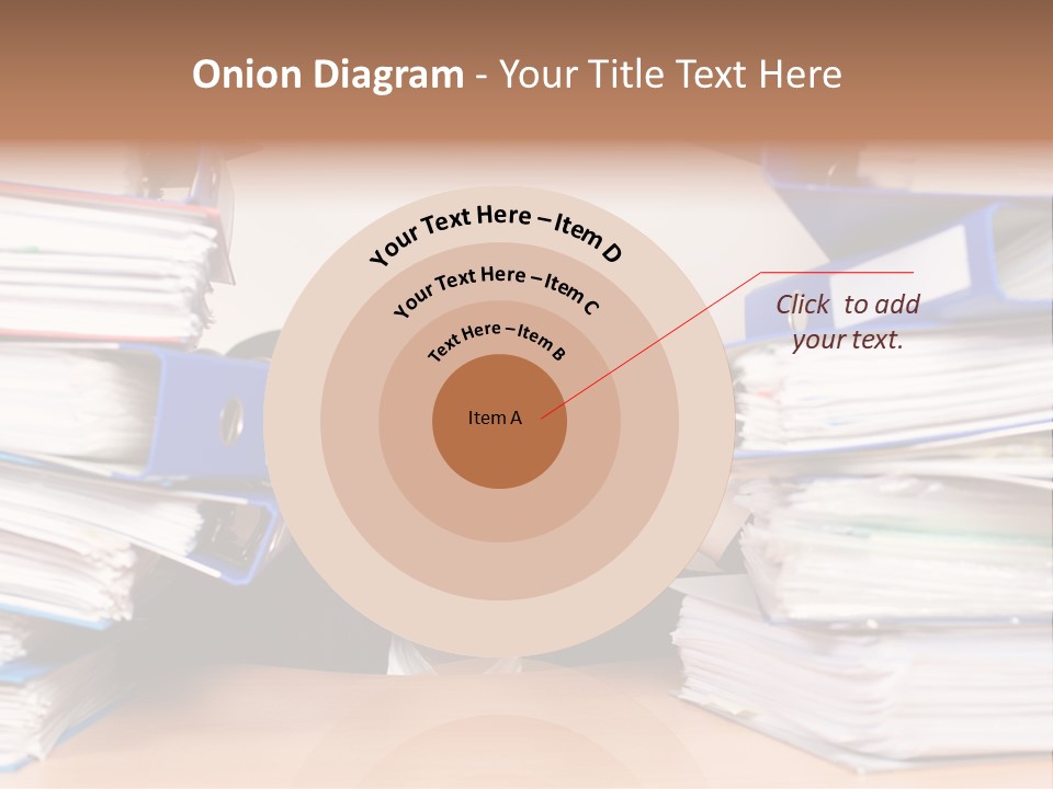 Despair Pressure Businesswoman PowerPoint Template