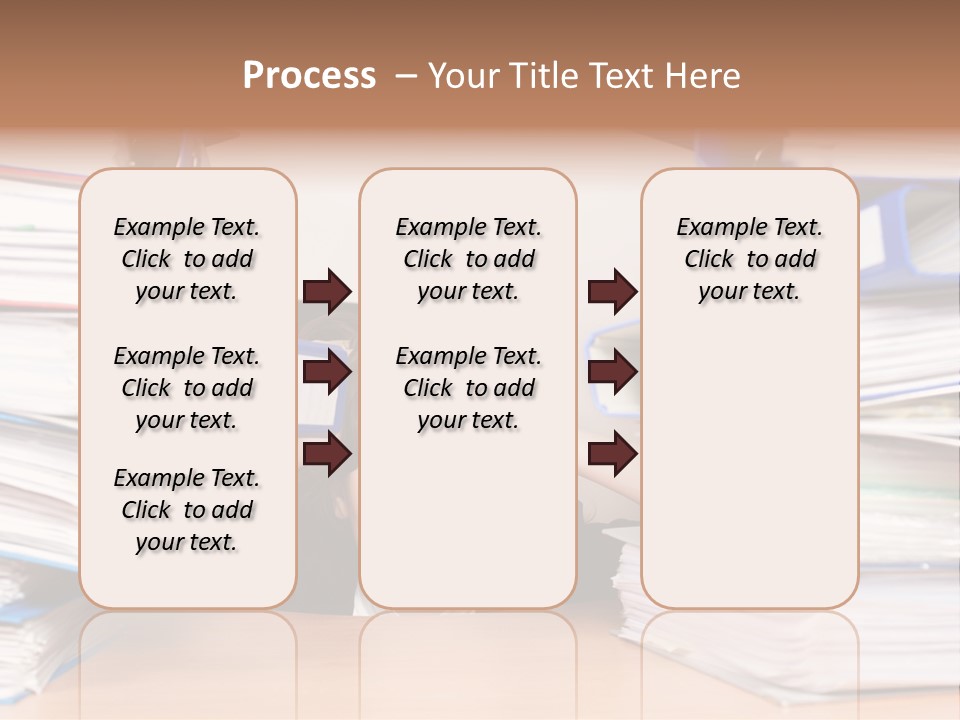 Despair Pressure Businesswoman PowerPoint Template