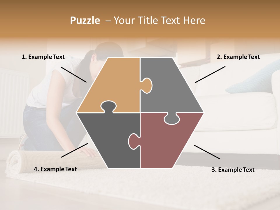 Wife Box Housework PowerPoint Template