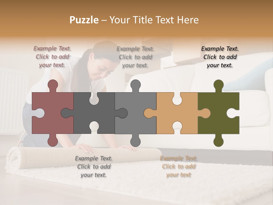 Wife Box Housework PowerPoint Template