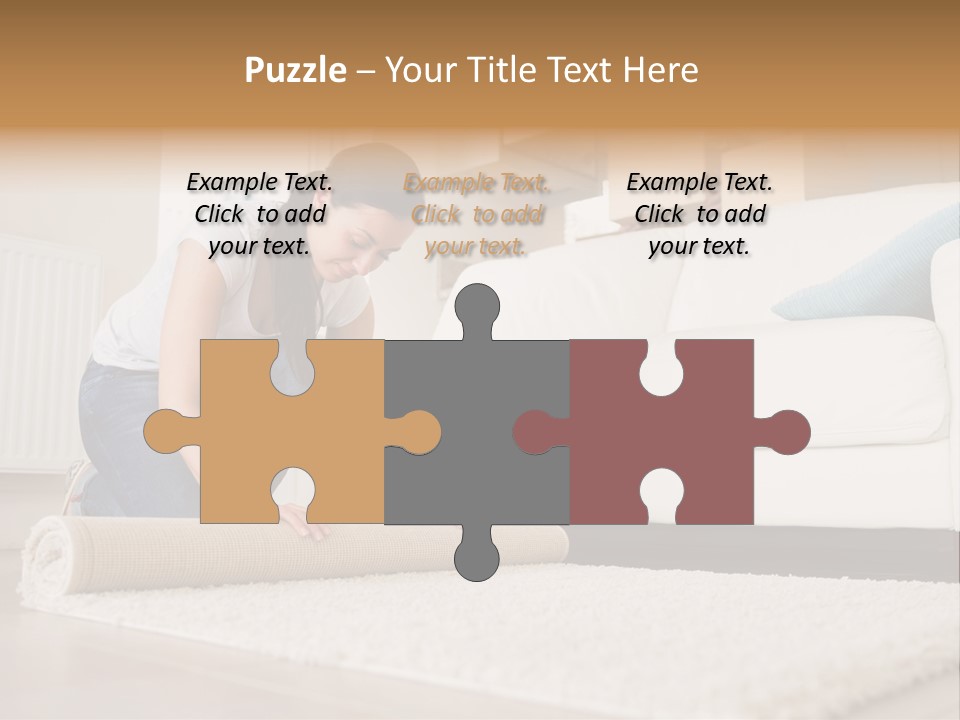 Wife Box Housework PowerPoint Template