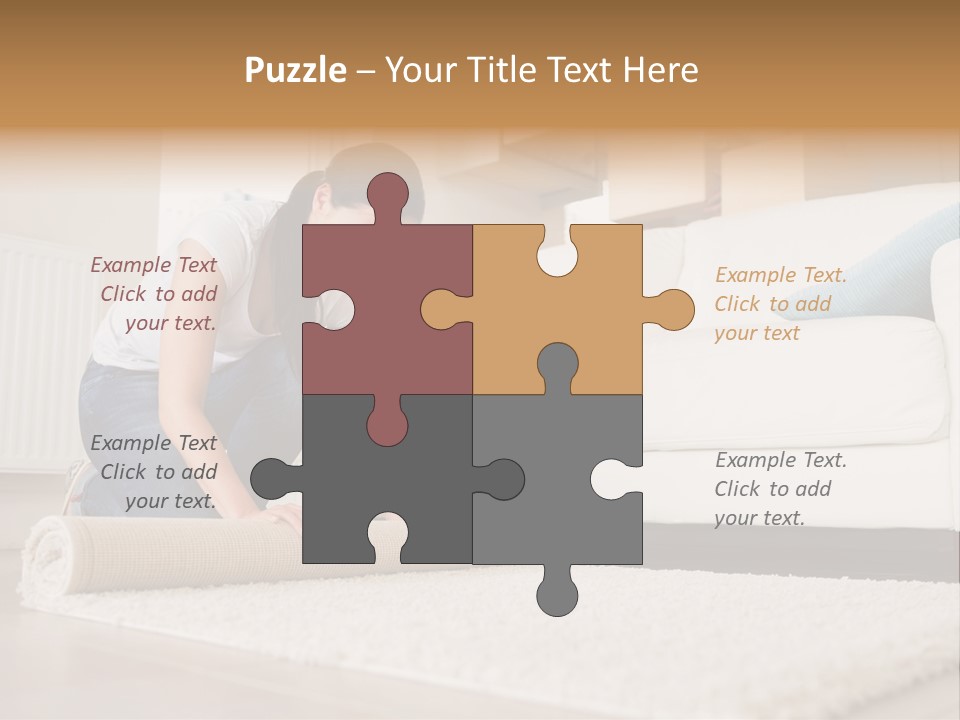 Wife Box Housework PowerPoint Template