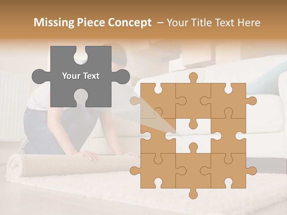 Wife Box Housework PowerPoint Template