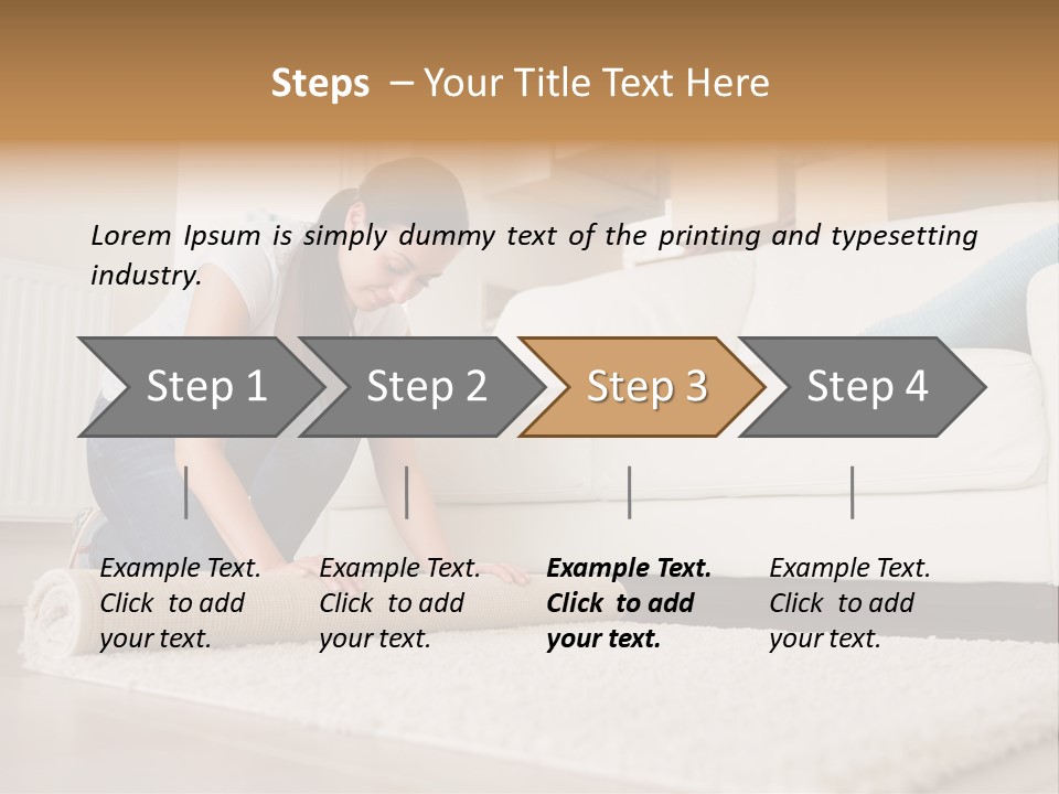 Wife Box Housework PowerPoint Template
