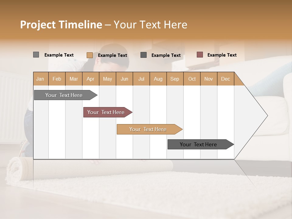 Wife Box Housework PowerPoint Template