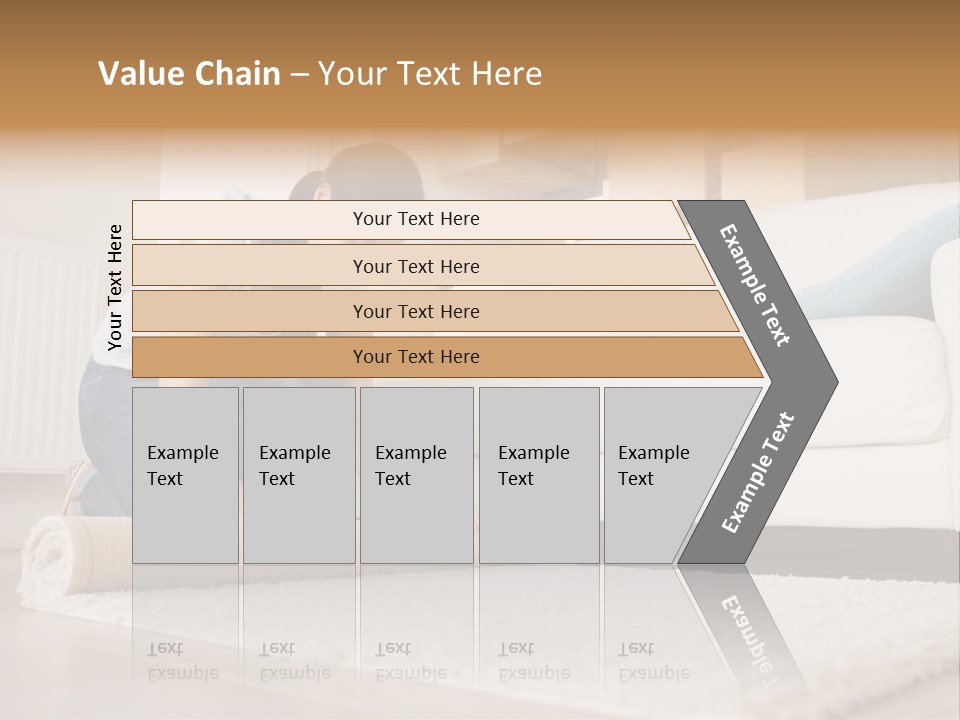 Wife Box Housework PowerPoint Template