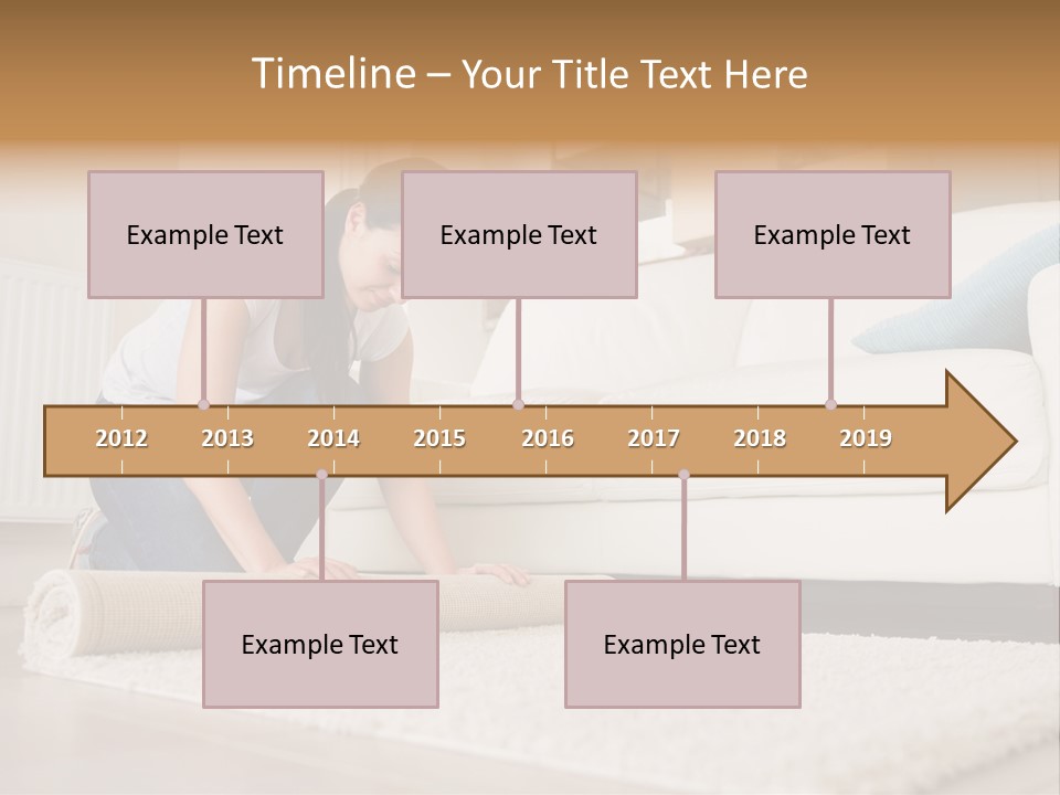 Wife Box Housework PowerPoint Template
