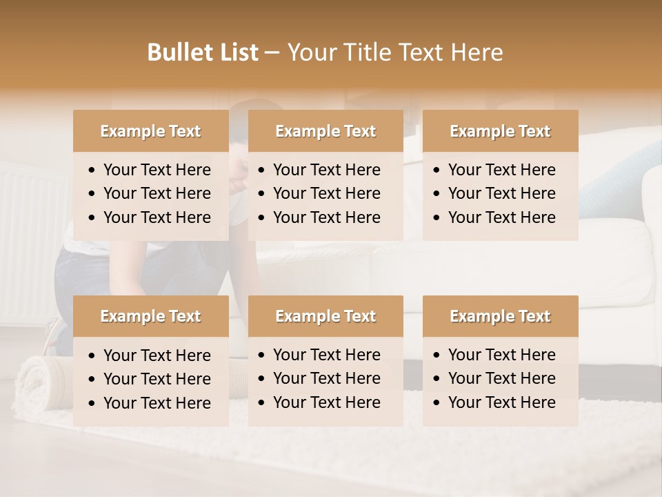 Wife Box Housework PowerPoint Template