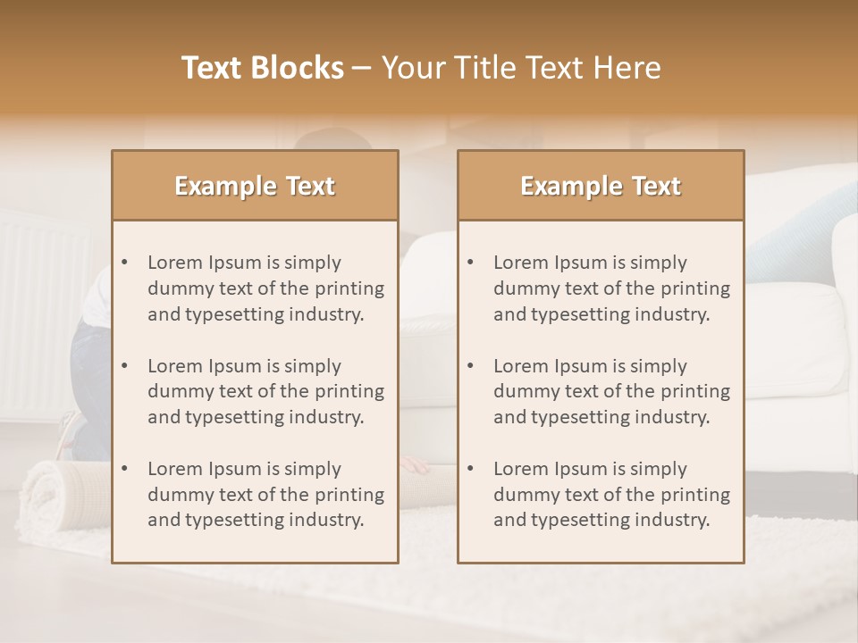 Wife Box Housework PowerPoint Template