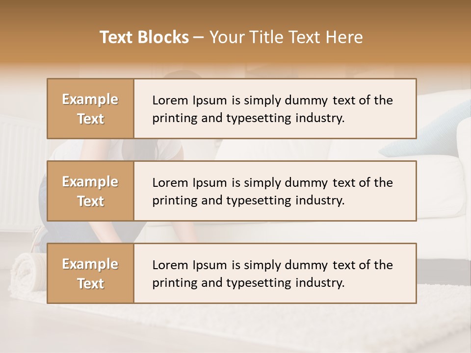 Wife Box Housework PowerPoint Template