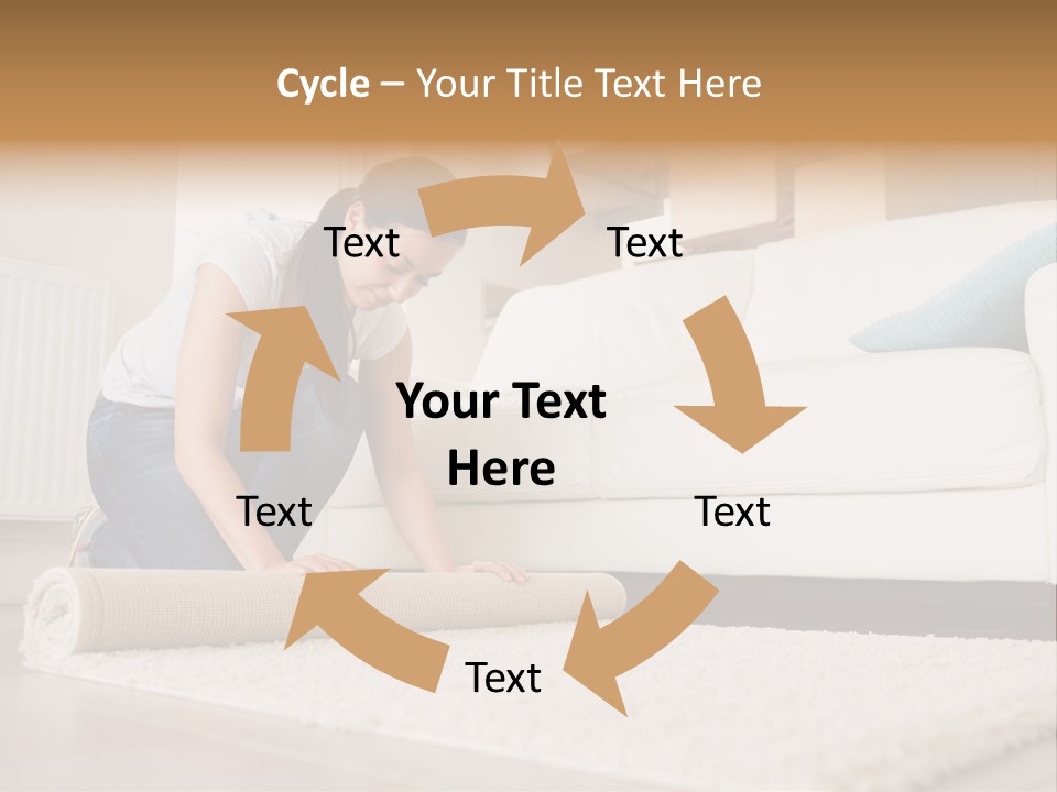 Wife Box Housework PowerPoint Template