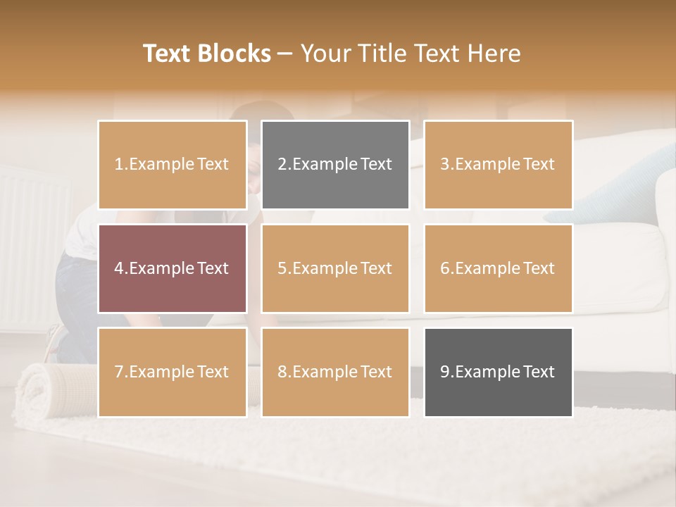Wife Box Housework PowerPoint Template
