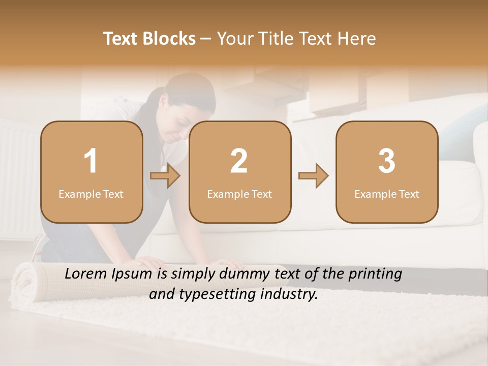 Wife Box Housework PowerPoint Template