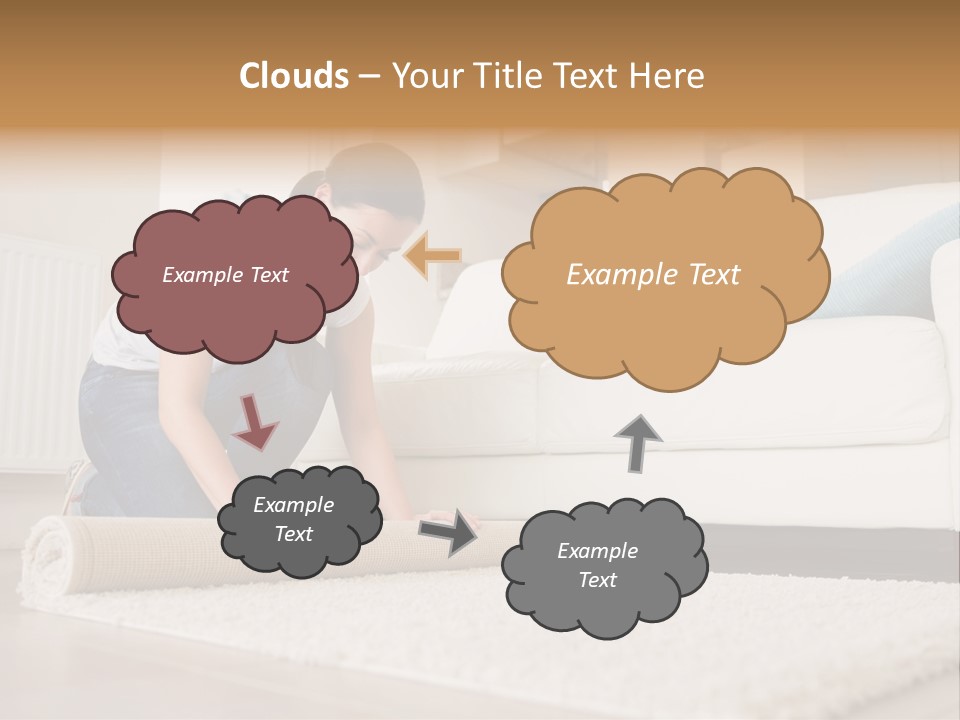 Wife Box Housework PowerPoint Template