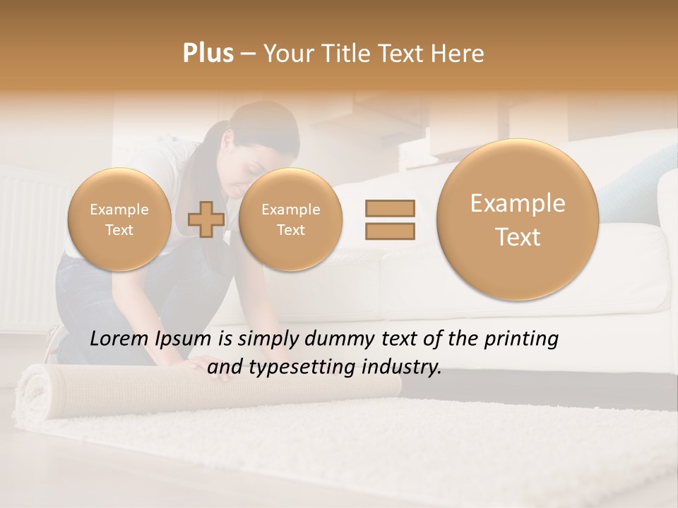 Wife Box Housework PowerPoint Template