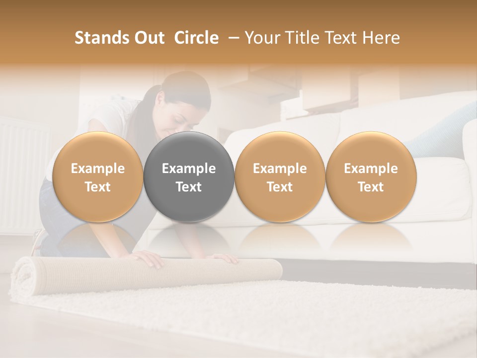 Wife Box Housework PowerPoint Template