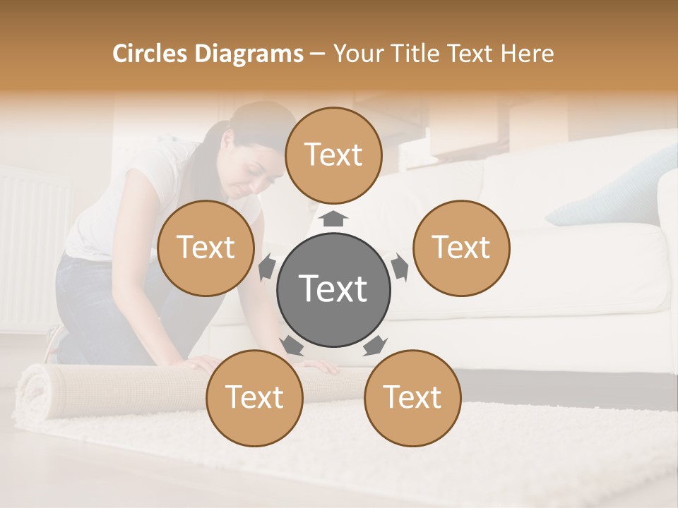 Wife Box Housework PowerPoint Template