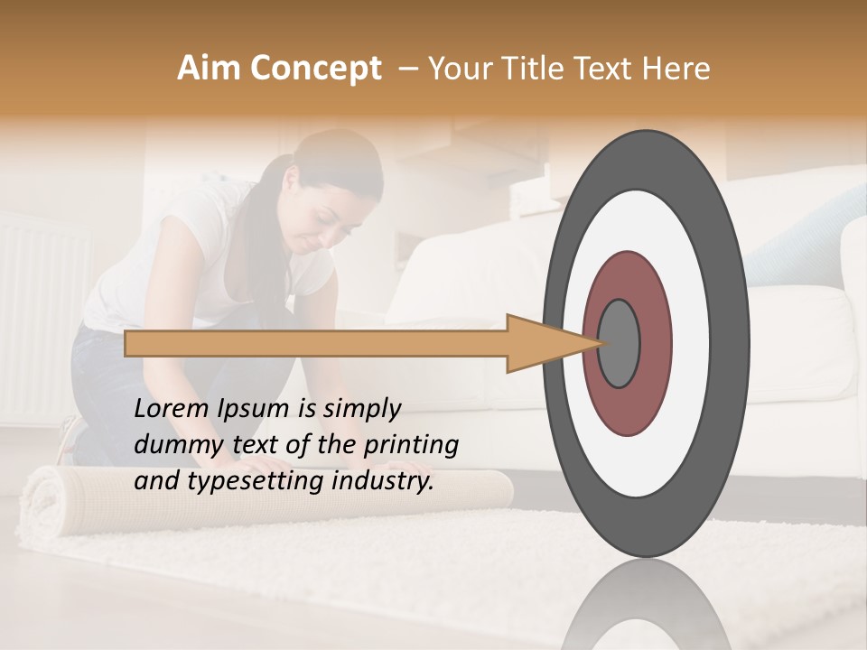 Wife Box Housework PowerPoint Template