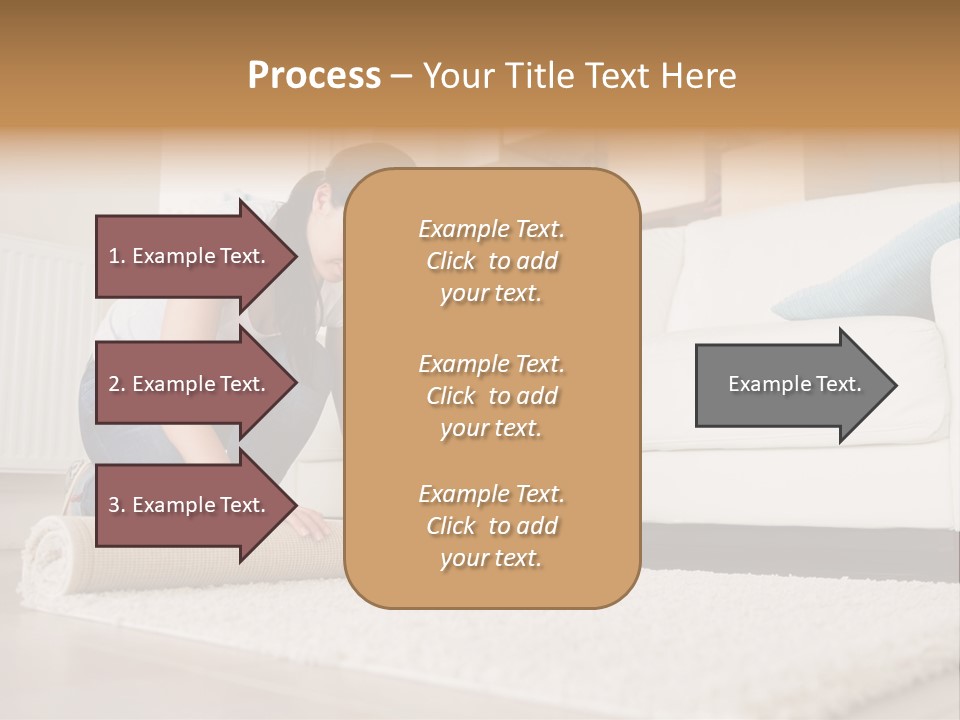 Wife Box Housework PowerPoint Template