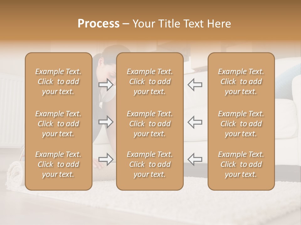 Wife Box Housework PowerPoint Template