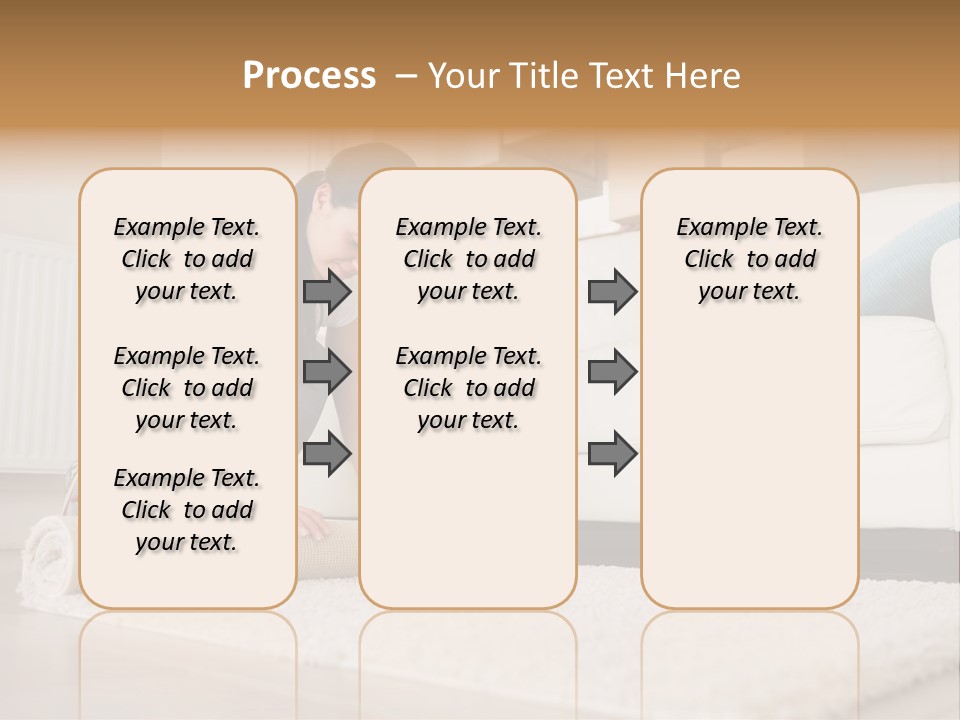 Wife Box Housework PowerPoint Template