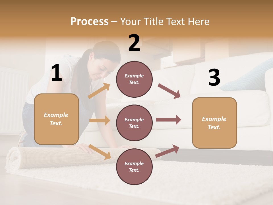 Wife Box Housework PowerPoint Template