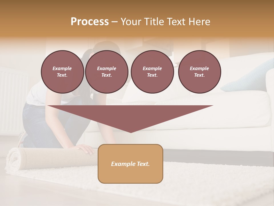 Wife Box Housework PowerPoint Template