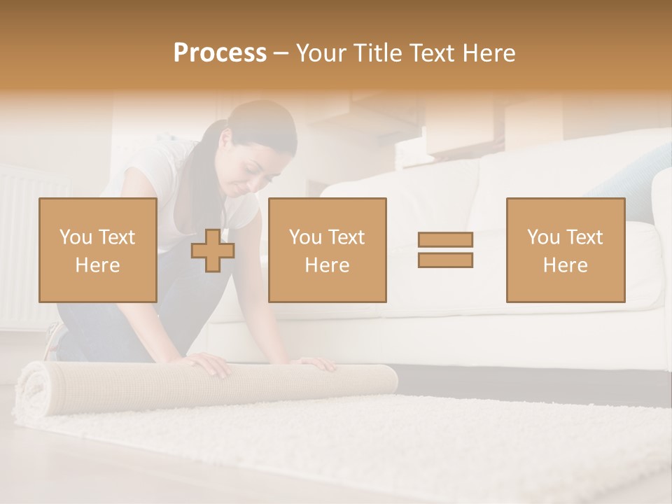 Wife Box Housework PowerPoint Template