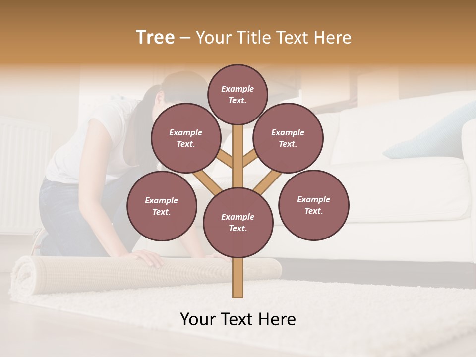 Wife Box Housework PowerPoint Template