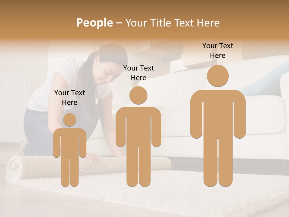 Wife Box Housework PowerPoint Template