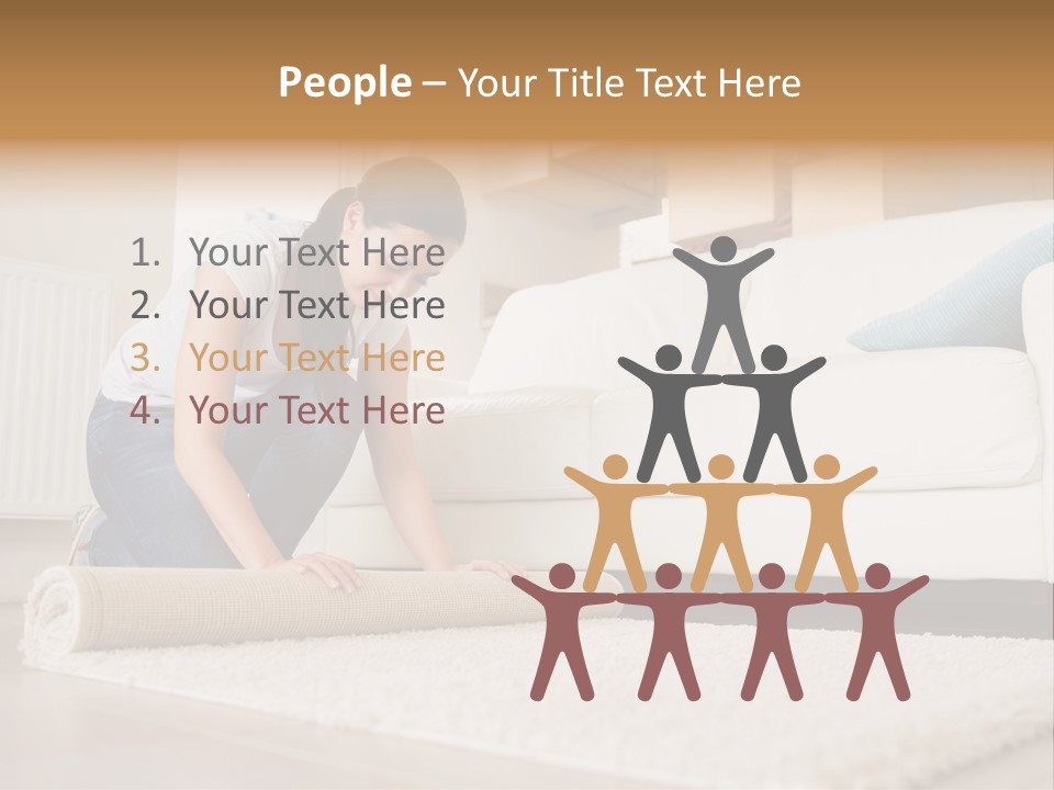 Wife Box Housework PowerPoint Template