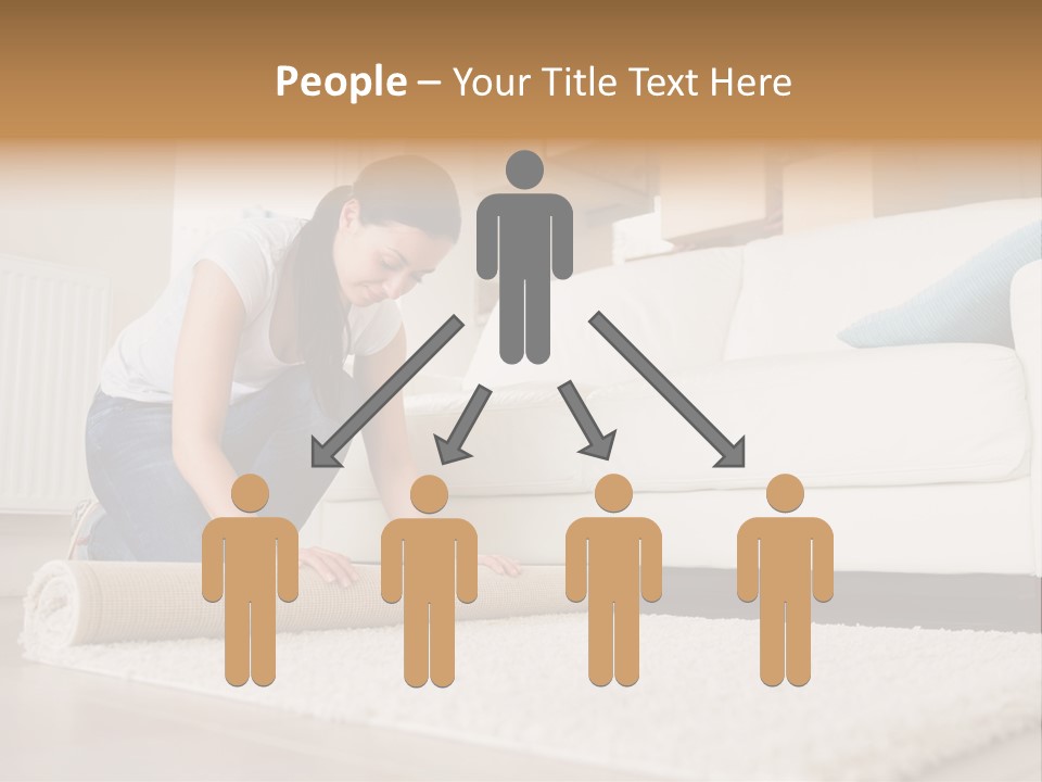 Wife Box Housework PowerPoint Template